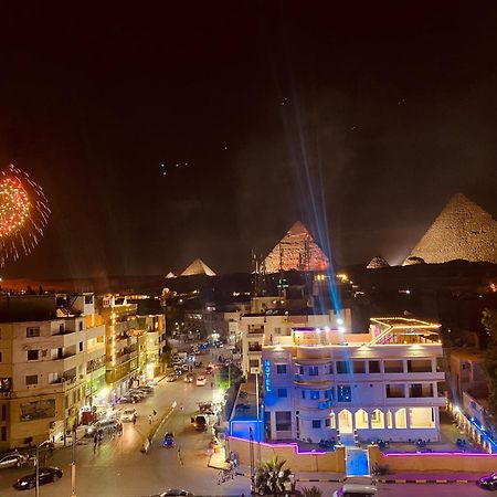 El Aida Pyramids View Hotel Kafret el-Gabal Eksteriør bilde