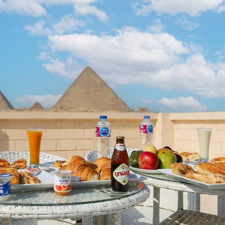 El Aida Pyramids View Hotel Kafret el-Gabal Eksteriør bilde