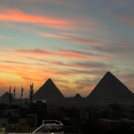 El Aida Pyramids View Hotel Kafret el-Gabal Eksteriør bilde