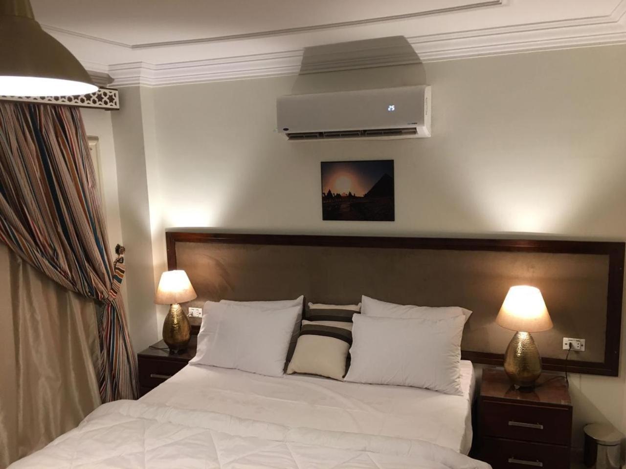 El Aida Pyramids View Hotel Kafret el-Gabal Eksteriør bilde