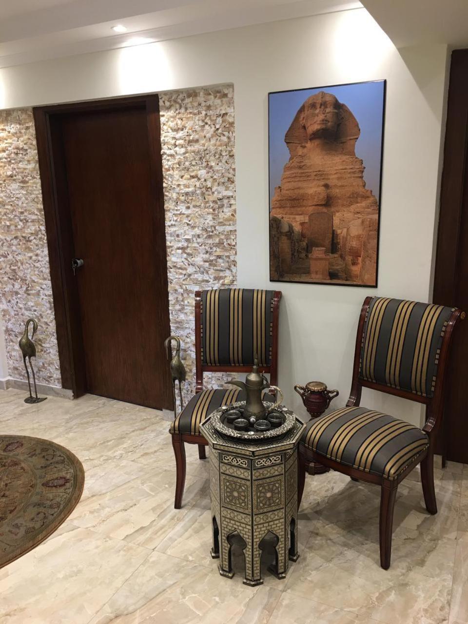El Aida Pyramids View Hotel Kafret el-Gabal Eksteriør bilde