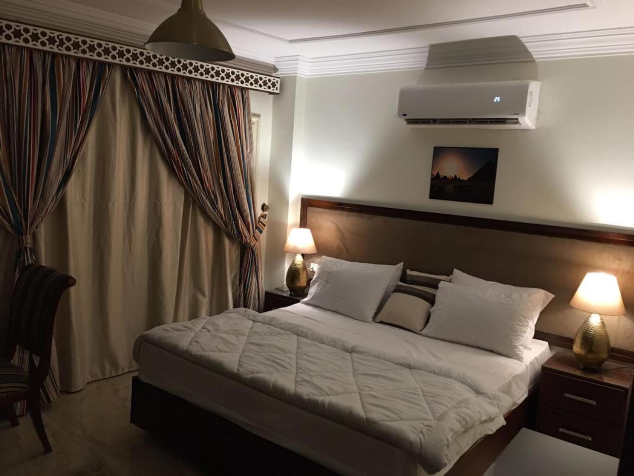 El Aida Pyramids View Hotel Kafret el-Gabal Eksteriør bilde