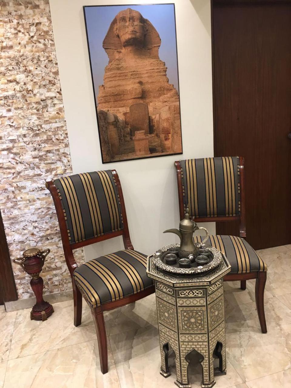 El Aida Pyramids View Hotel Kafret el-Gabal Eksteriør bilde