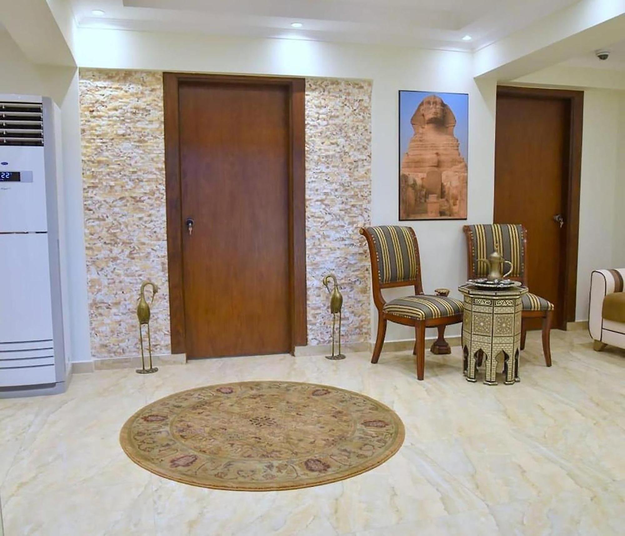 El Aida Pyramids View Hotel Kafret el-Gabal Eksteriør bilde