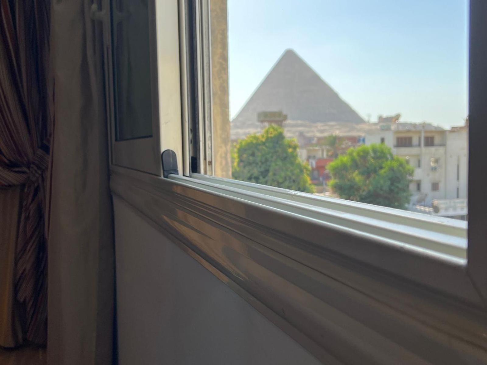 El Aida Pyramids View Hotel Kafret el-Gabal Eksteriør bilde