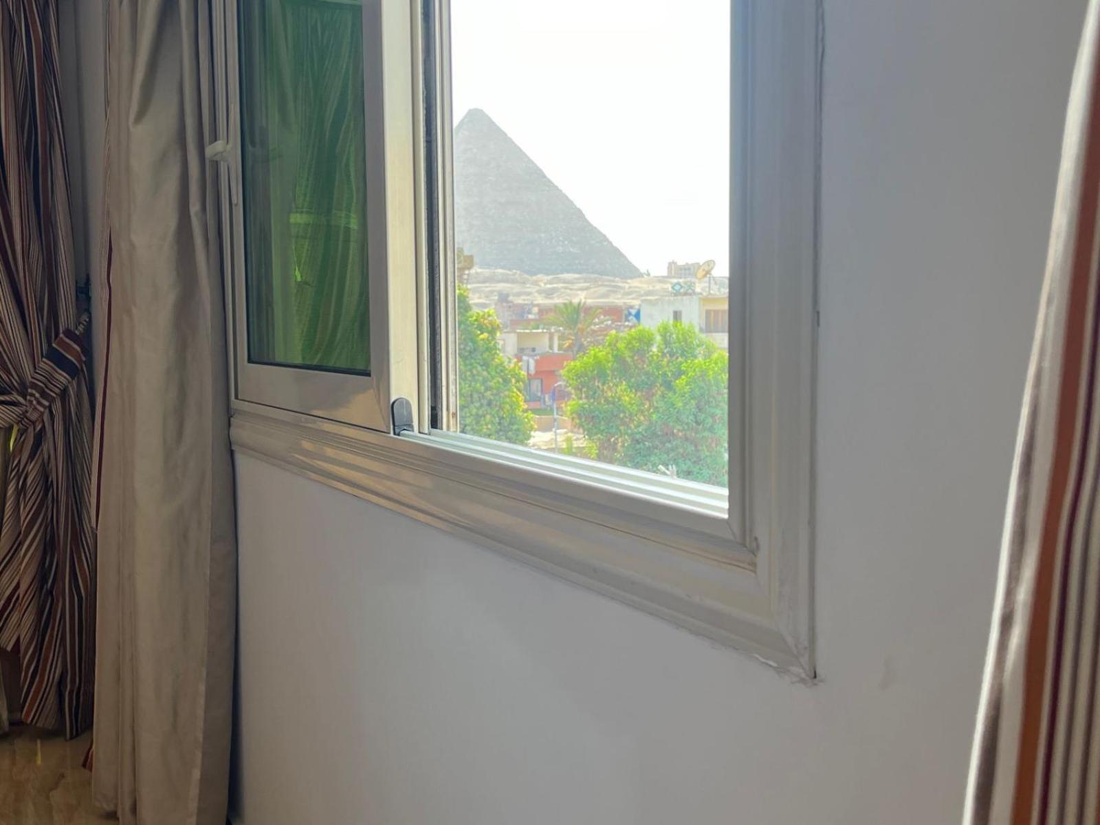 El Aida Pyramids View Hotel Kafret el-Gabal Eksteriør bilde